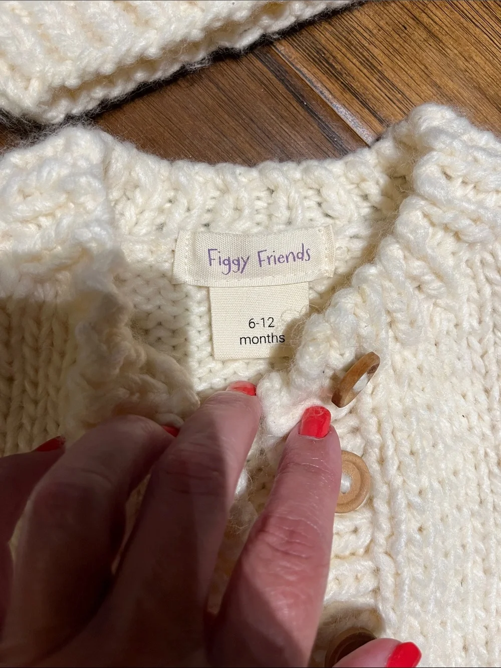Baby sweater/hat set